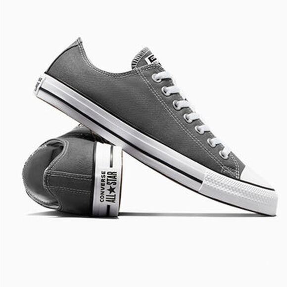 Converse Chuck Taylor All Star Canvas, Charcoal Gray, Women's 8 - Picture 1 of 10